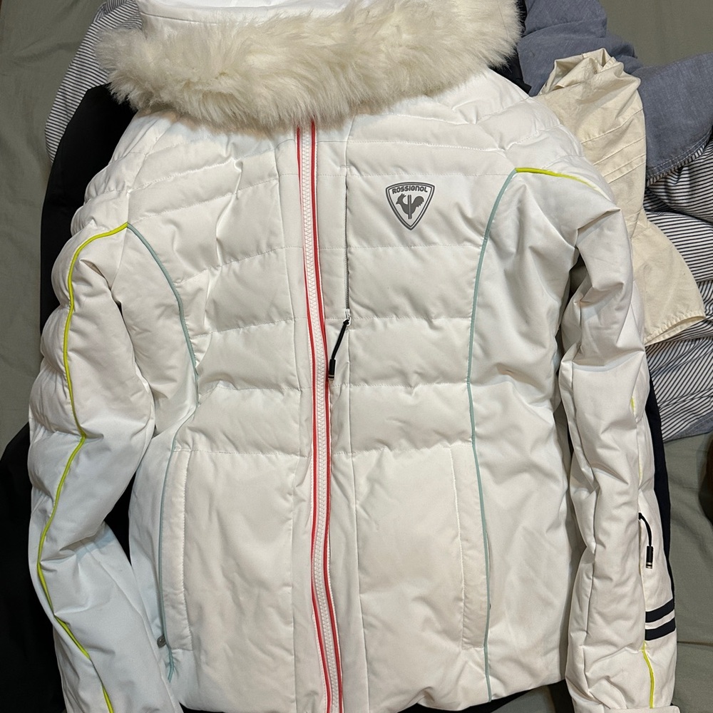 Rossignol rapide ski Jacket with Fur Trim